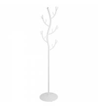 Вешалка-стойка "Дерево", 1,81 м, диск 37,5 см, 15 крючков, металл, белая, ВНП 211 Б