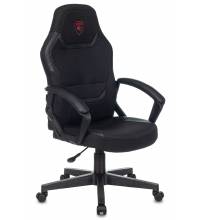 Кресло игровое Zombie 10 черный искусст.кожа/ткань крестовина пластик